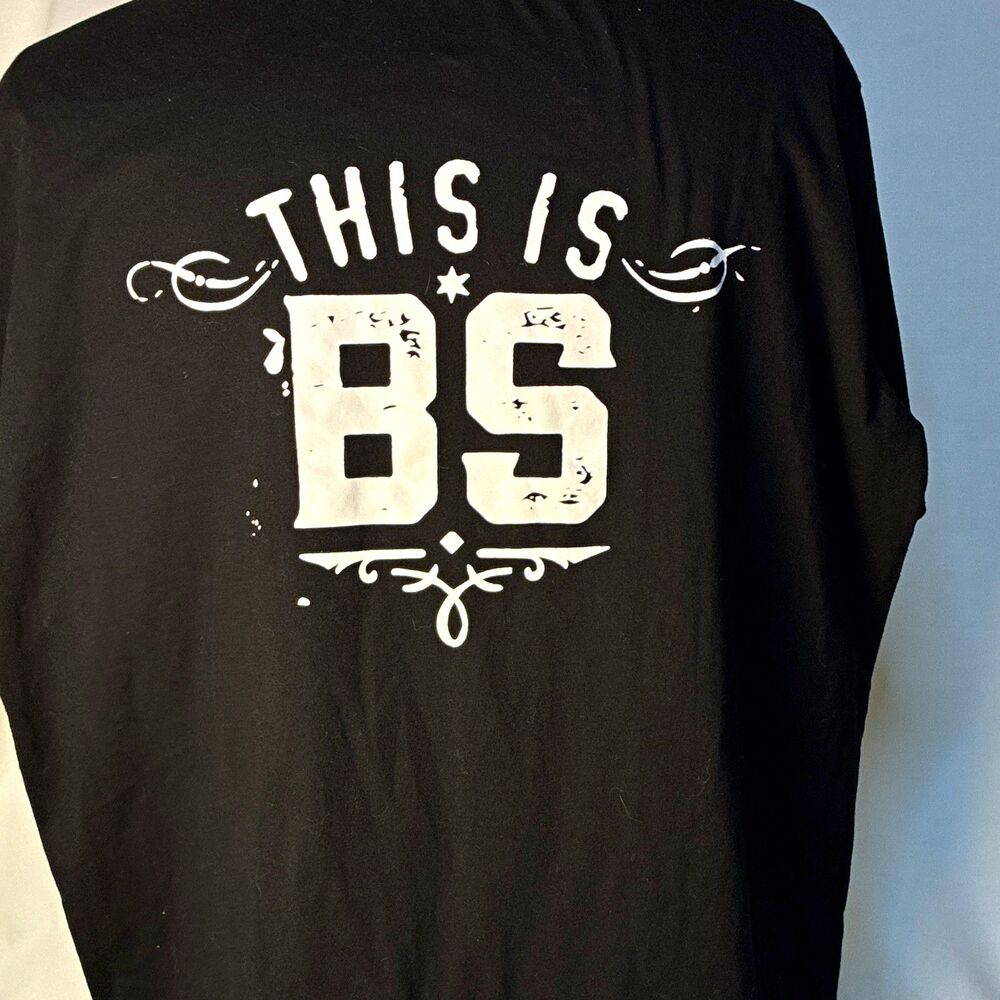 Bubba's Secret Stills Men's 2XL Black Burnt Sugar Whiskey Graphic T-Shirt